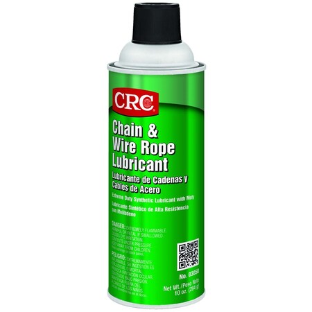 Crc Chain And Wire Rope Lubricant, 10 Wt Oz 3050
